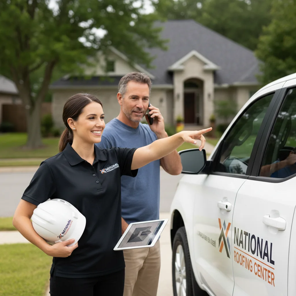 National Roofing Center customer support in Dunnegan